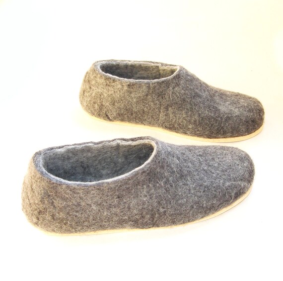 Natürliche Wolle Schuhe Öko Bio Hausschuhe Bio Schuhe UNISEX Damen Herren Wellness Soft Hausschuhe Gr. 39 45