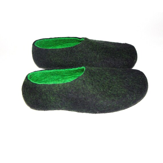 wool clogs with cork soles