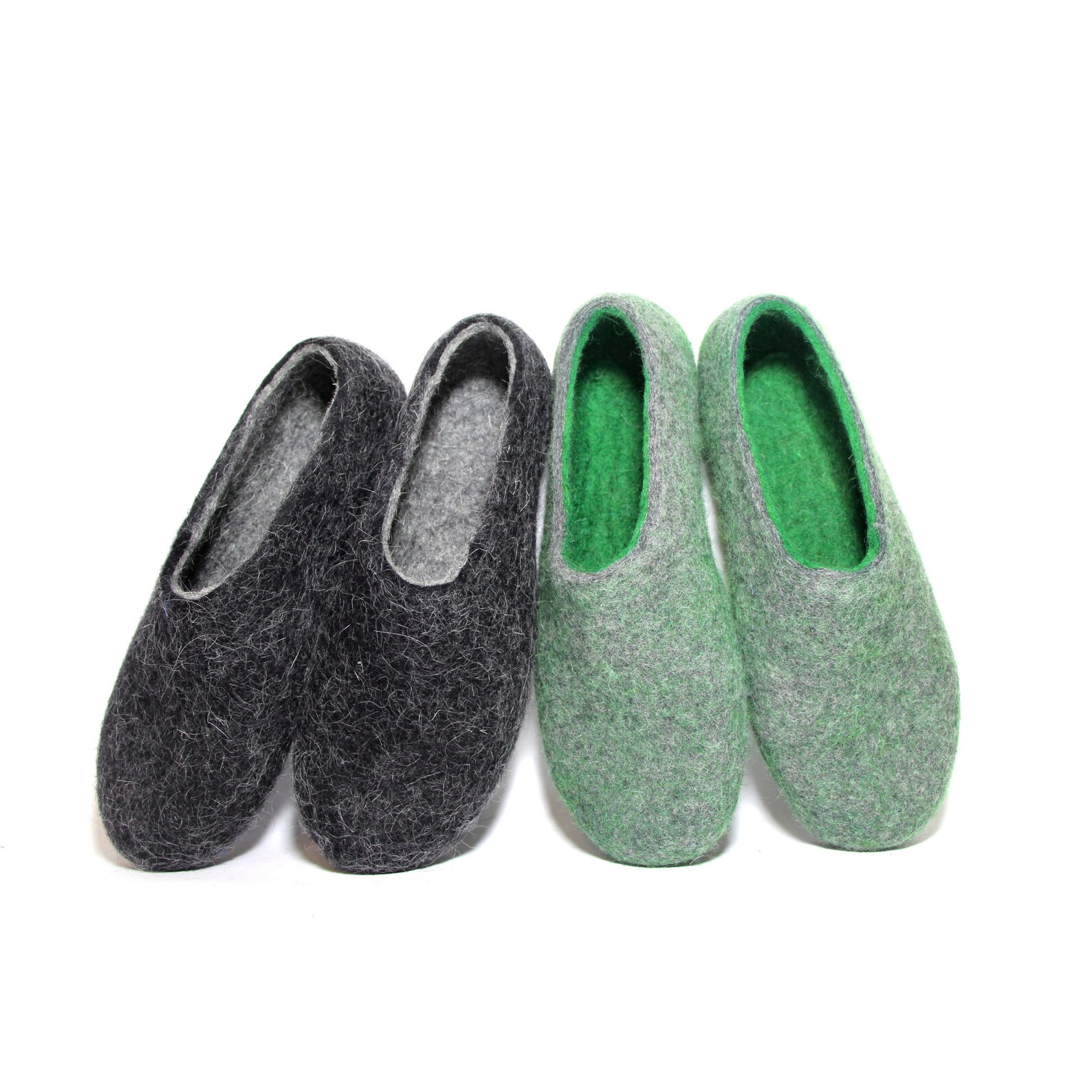 mens sheep wool slippers