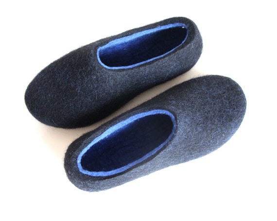 mens felt slippers