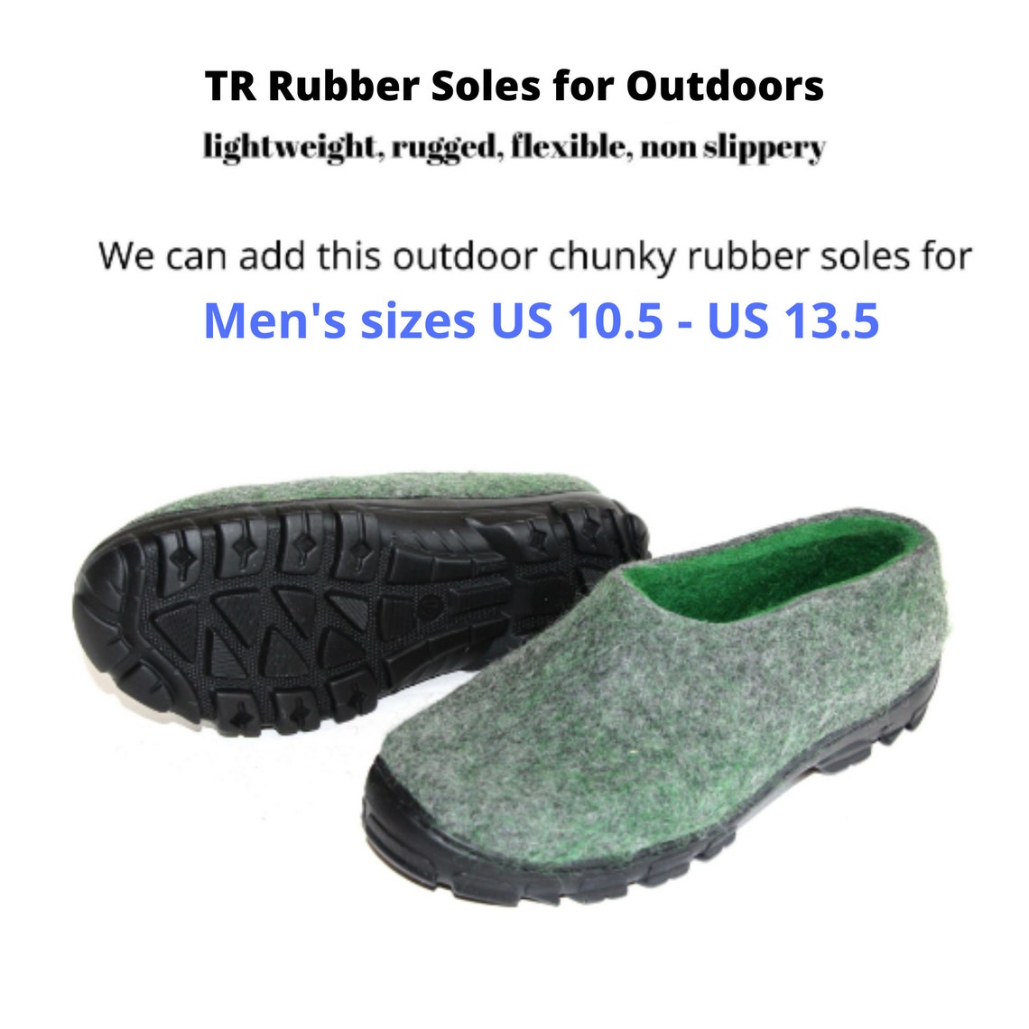 wool slip on clogs