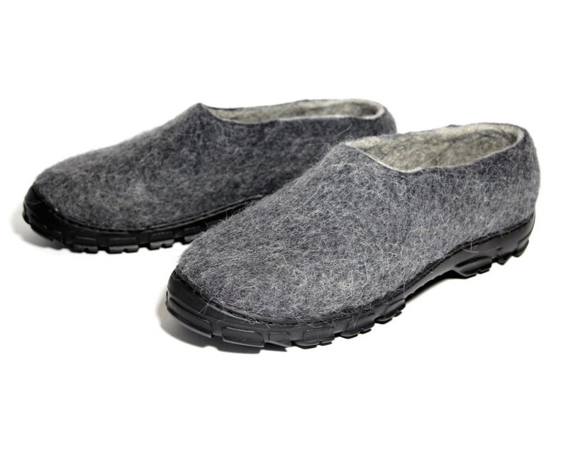 wool moccasin slippers