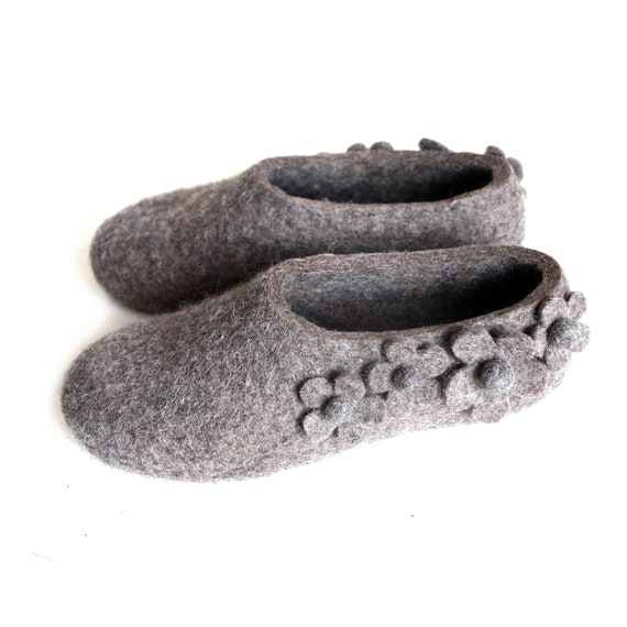 scandinavian wool slippers