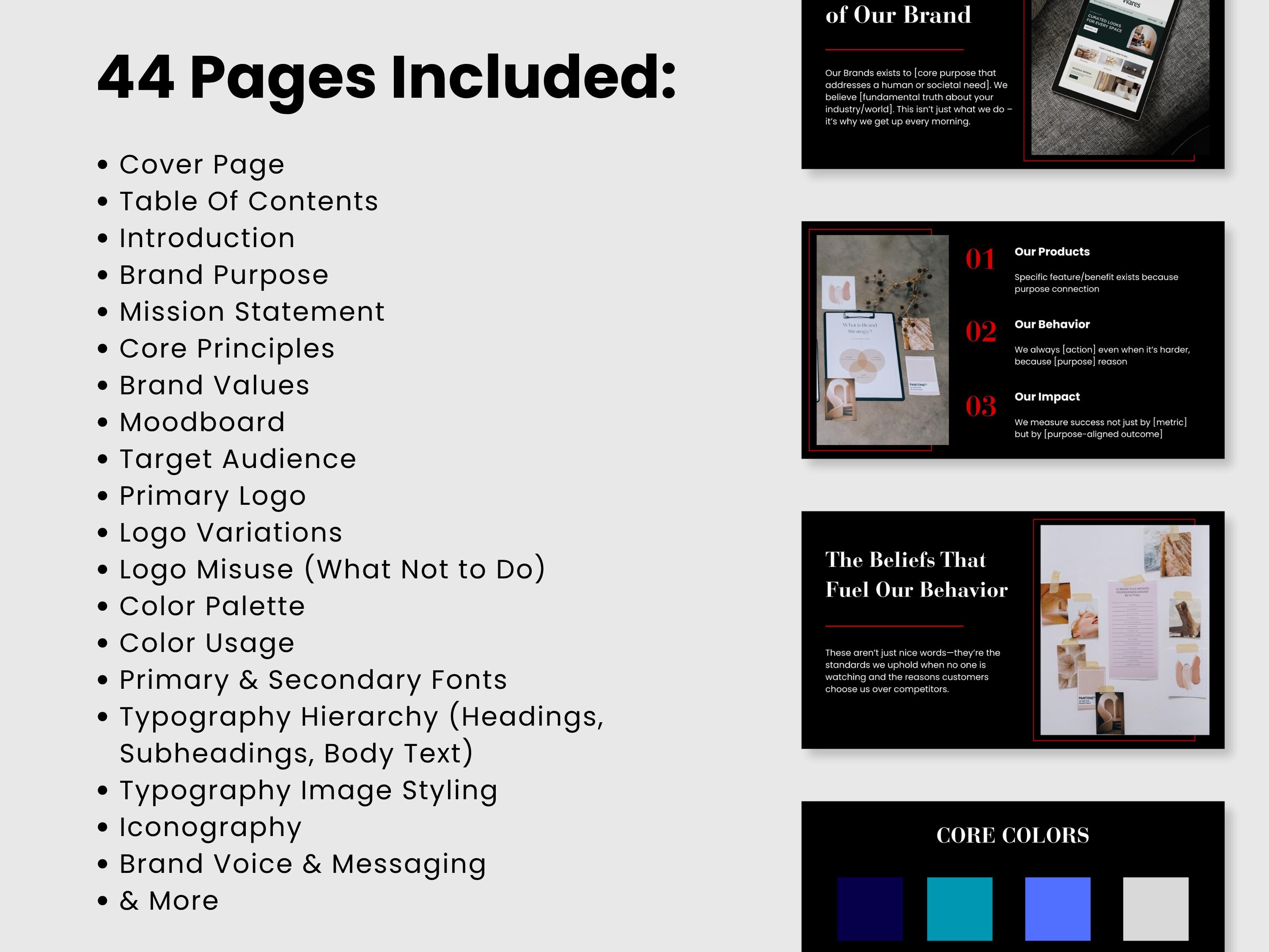 Canva Brand Guidelines Template: Customizable Branding Kit (PDF ...