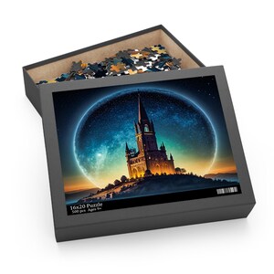 Magical Castle Jigsaw Puzzle: Fantasy Family Fun (120/252/500-Piece)