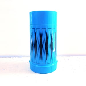 Vintage King Seely Thermos, Turquoise Color with Retro Design