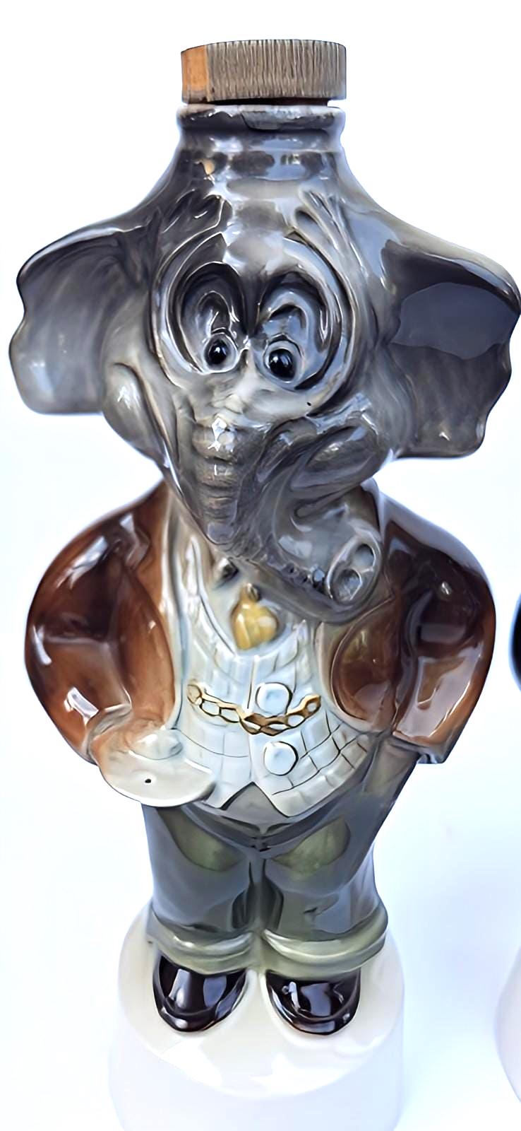 1960 Jim Beam Political Decanter Set: Donkey & Elephant Barware - Etsy