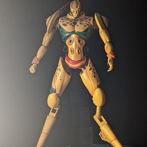 Transformers Beast Machines " Cheetor" statue. Semi posable tv accurate figure. Stands at 14in"  tall