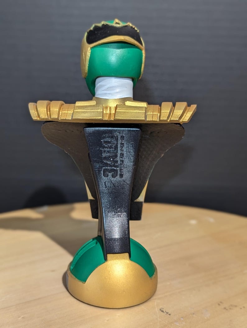 Power Rangers Ninja Storm Green Ranger Bust. Resin 3D Printed - Etsy
