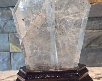 1.5 lb Top Quality Natural Clear Quartz Crystal Tower