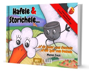 BOOK - Hafele & Storichele in search of the Deckele (FR/Alsatian)