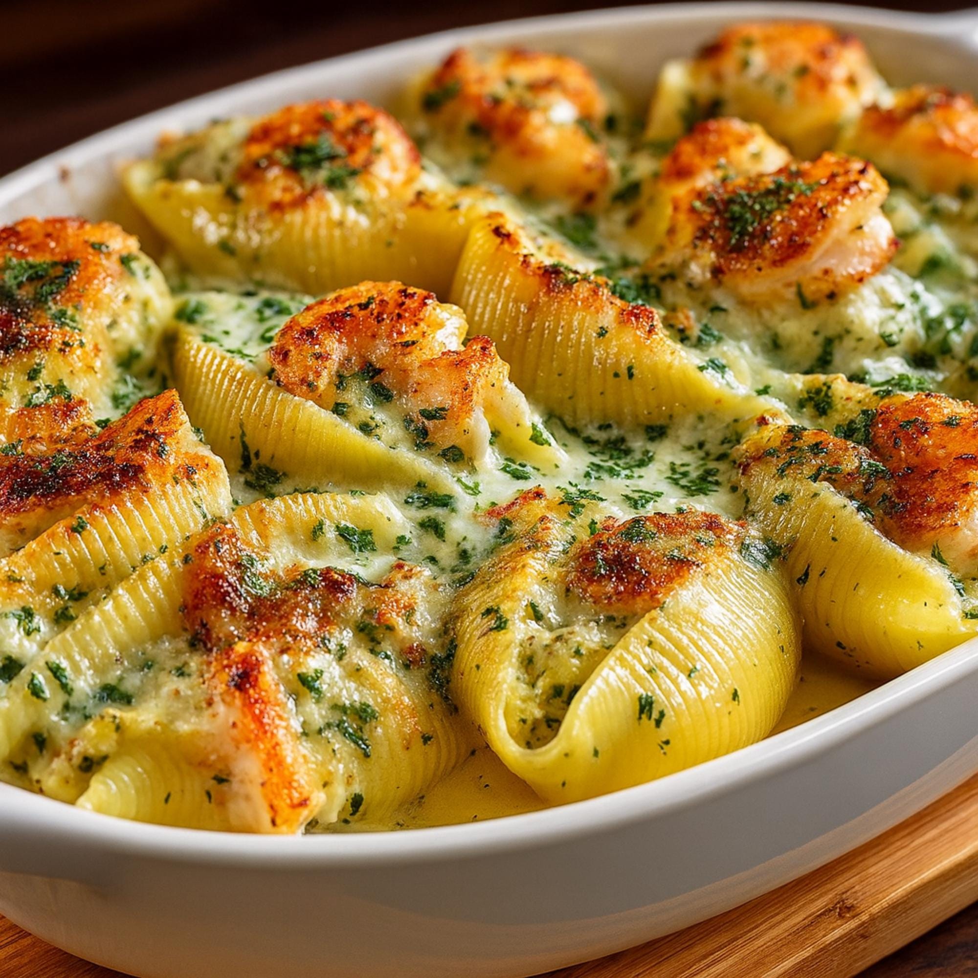 Shells Fish Recipe Seafood Stuffed Shells Recipe: Instant Download (PDF Recipe Cookbook ...