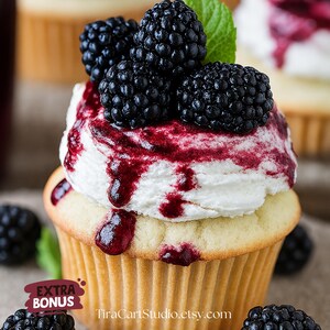 BEST RECIPE For Blackberry Bourbon Smash Cupcakes Instant Recipe Download PDF.