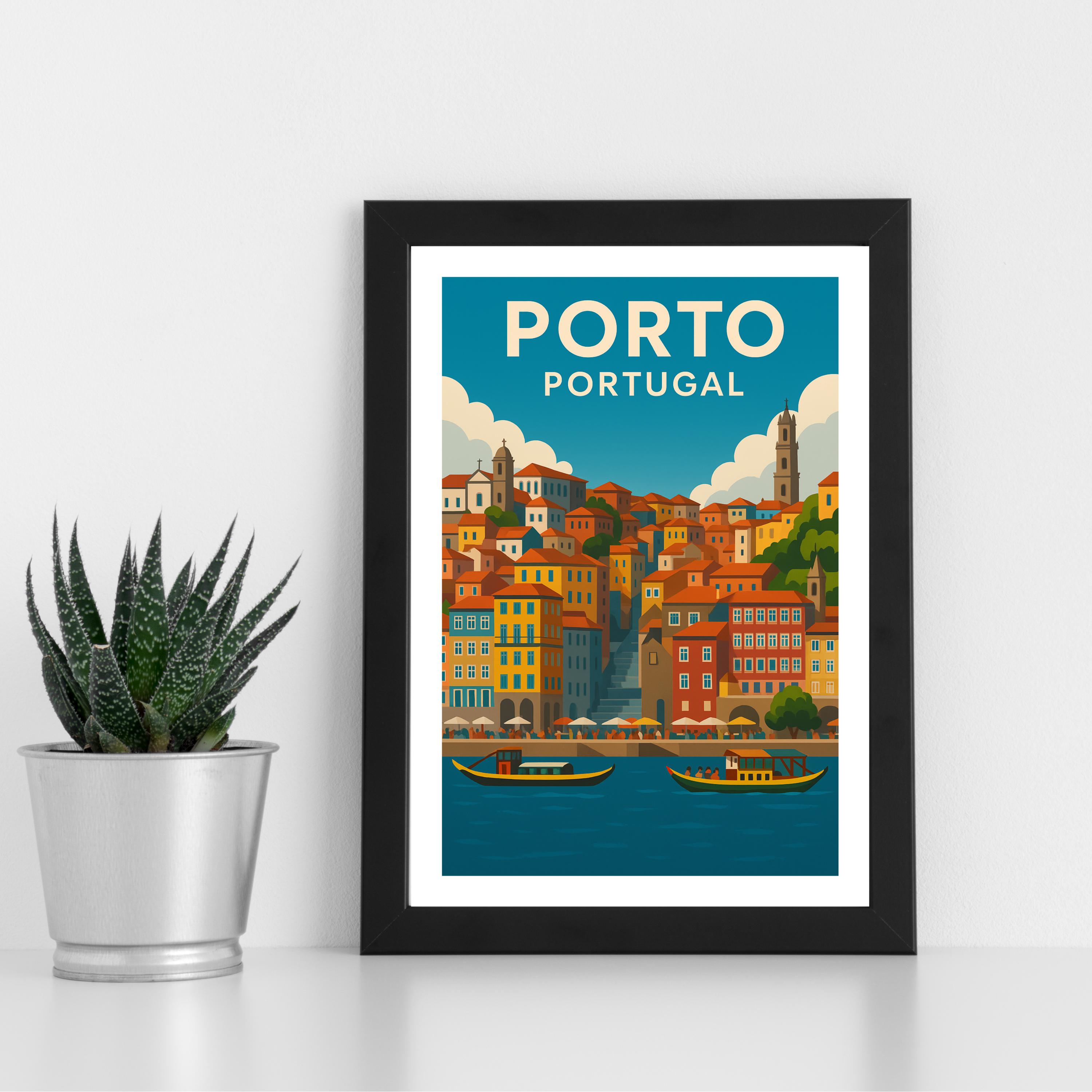 Carte Postale Vintage Portugal - Porto Vers 1900 - Neuf