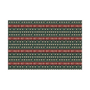 Funny Christmas Wrapping Paper | Ugly Sweater Gift | Sarcastic Holiday Present Wrap, Gag Gift Wrap for Xmas | White Elephant Gift Wrap image 12