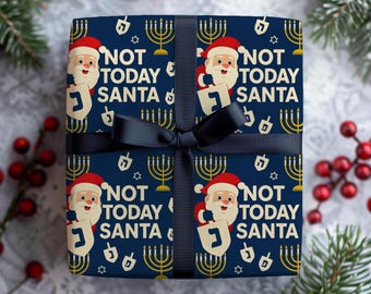 Funny Wrapping Paper | Jewish Holiday Gifts | Jewish Birthday Gift |Hanukkah Gifts| Funny Hebrew Paper | Jewish Humor | Funny Jewish Gift