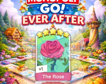 Monopoly_GO Ever After - The Rose - 5 Star Sticker