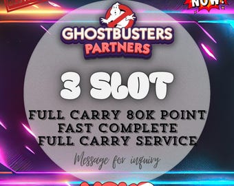 Monopoly Go GHOSTBUSTERS Partners 3x Slot Full Carry 80k Punkte