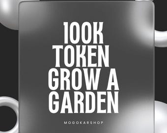 Jeton Cultiver un jardin de 100 000 $