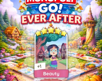 Monopoly_GO Ever After - Beauty - 5 Star Sticker