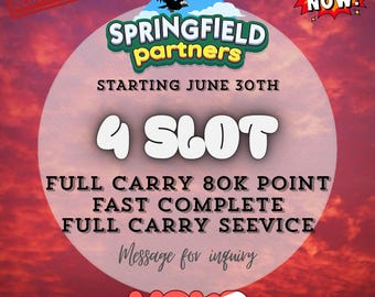 Monopoly GO! Springfield Partners-evenement - 4 slots - 80.000 punten (volledige opslag)
