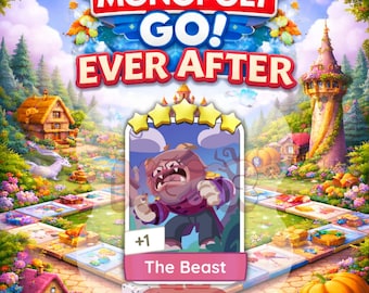 Monopoly_GO Ever After - The Beast - 5 Star Sticker