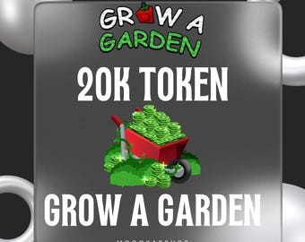 Cultiva un jardín en Roblox - 20.000 tokens - Entrega rápida