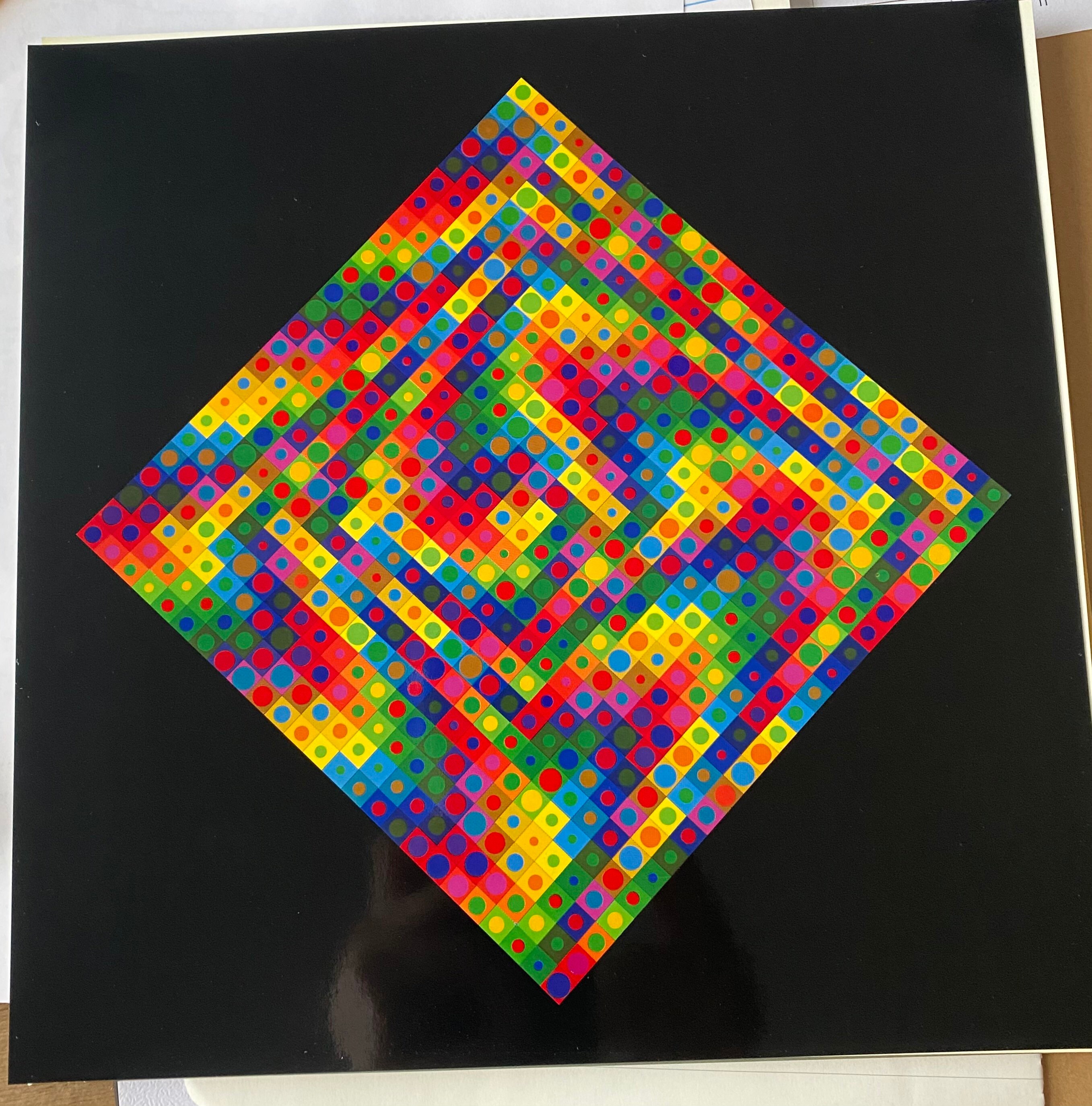 Satz von 10 Sieg Vasarely Heliogravur Drucke Etsy