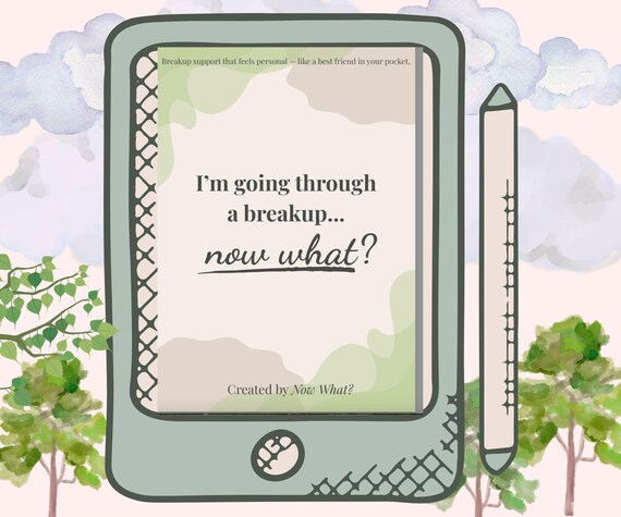 Personalised Breakup Journal Canva Template – Healing & Self-Love (PDF)