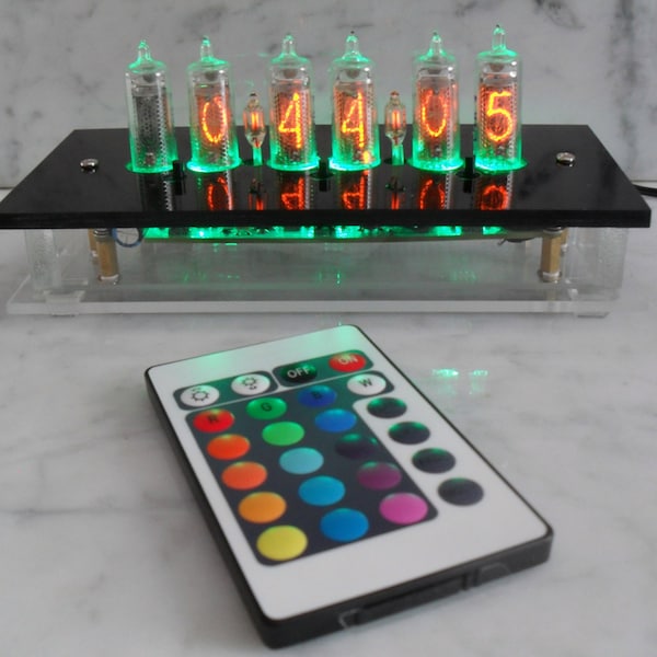 Six Digit Nixie Tube Clock The "Bel Bambino Nixie II"