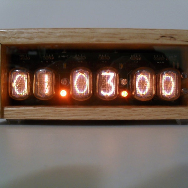 Six Digit Nixie Tube Clock The "Quercia Bella Nixie"
