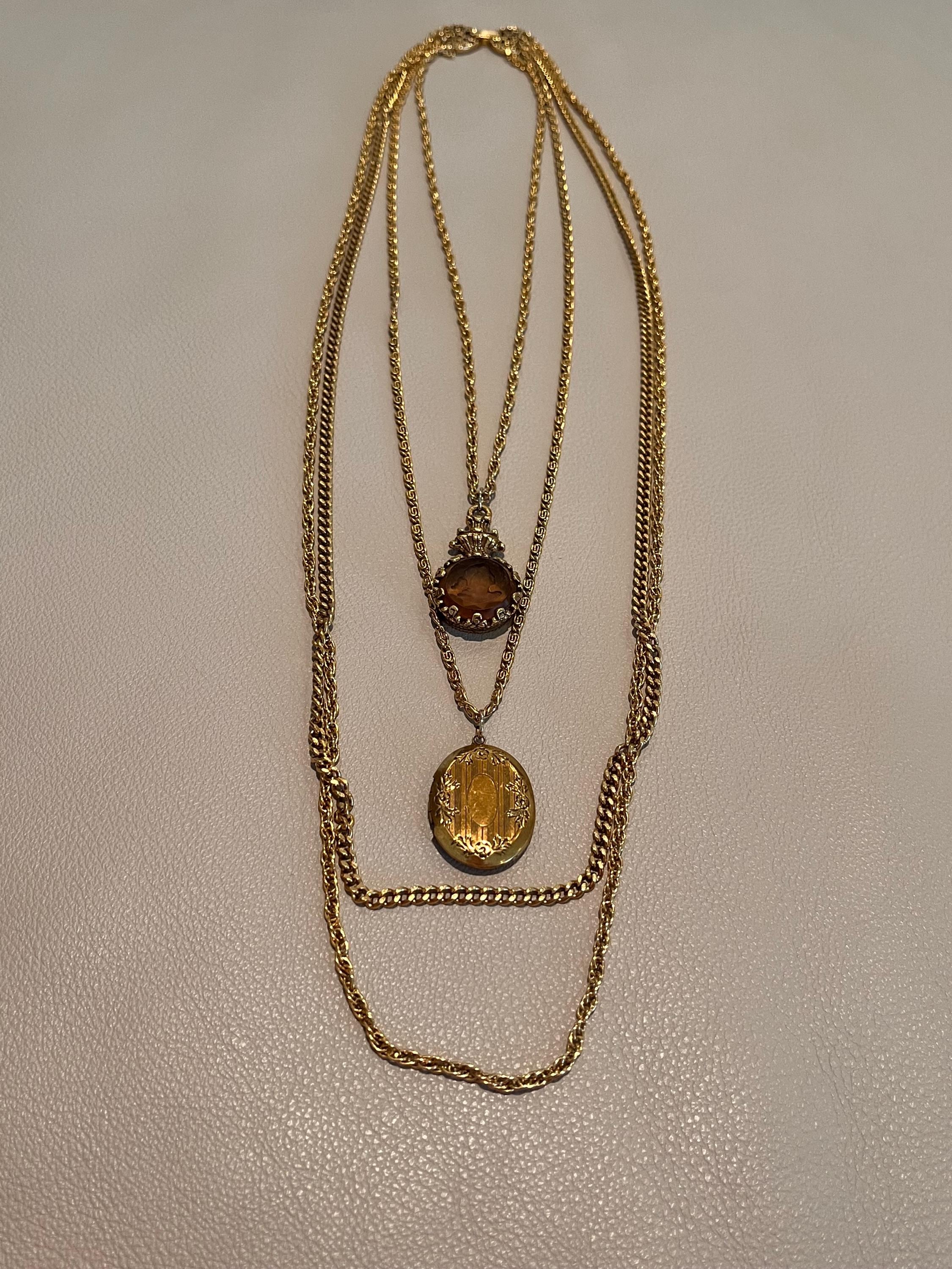 Goldette Necklace - Etsy