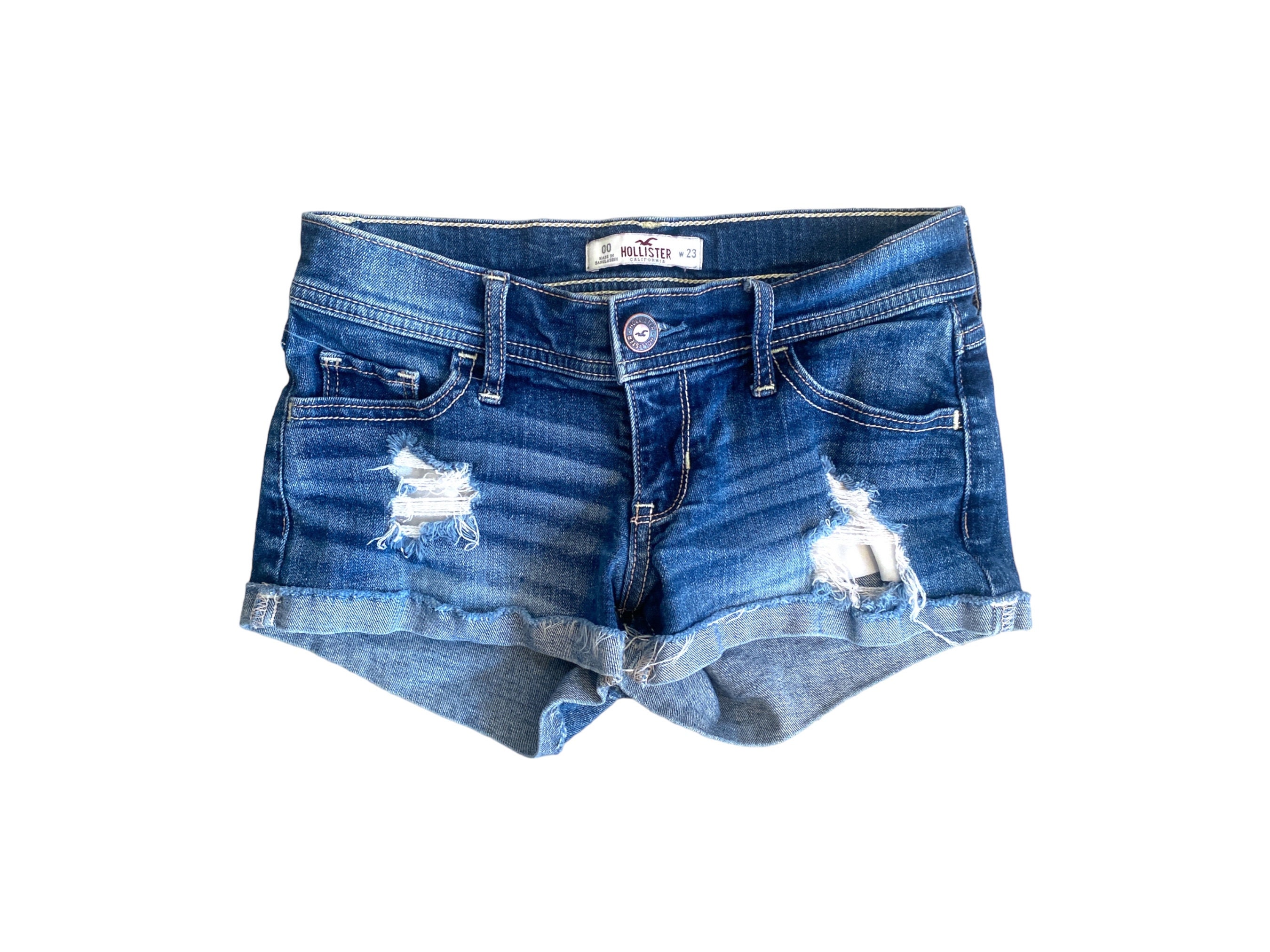 Hollister denim deals shorts womens