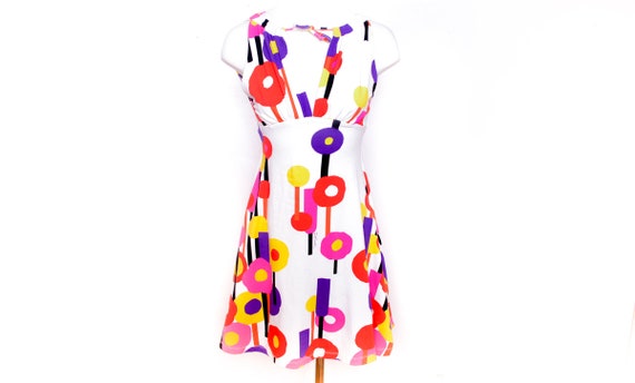 Roberto Cavalli Y2K Floral Mini Dress Y2k Cavalli