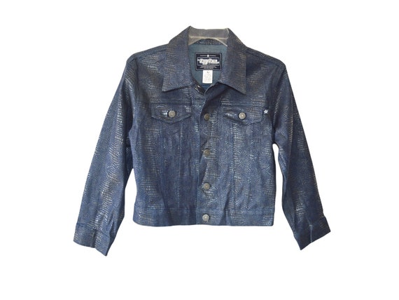 Snake print hotsell jean jacket