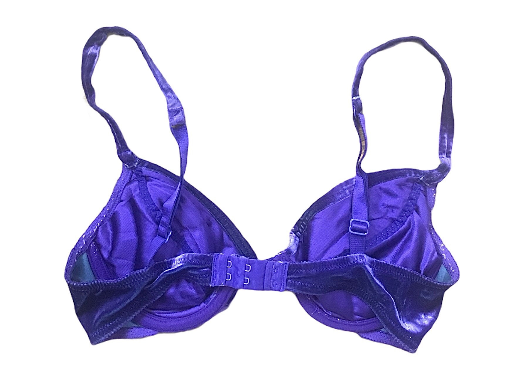 90's Purple Velvet Bra 90s Victoria Secret Bra Festival | Etsy