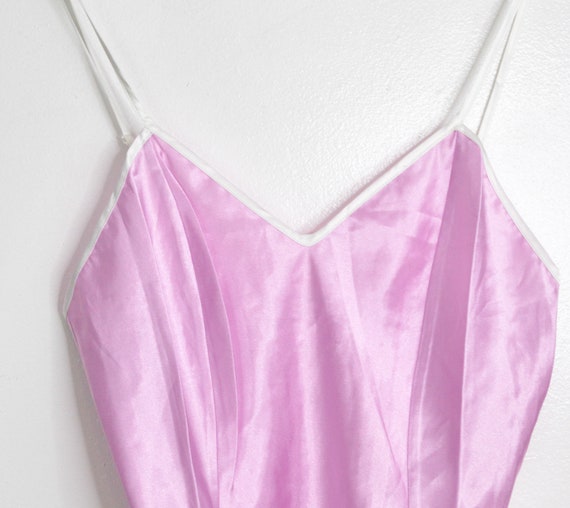 Purple Satin Silky Tank Y2K Top  Camisole Satin T… - image 6