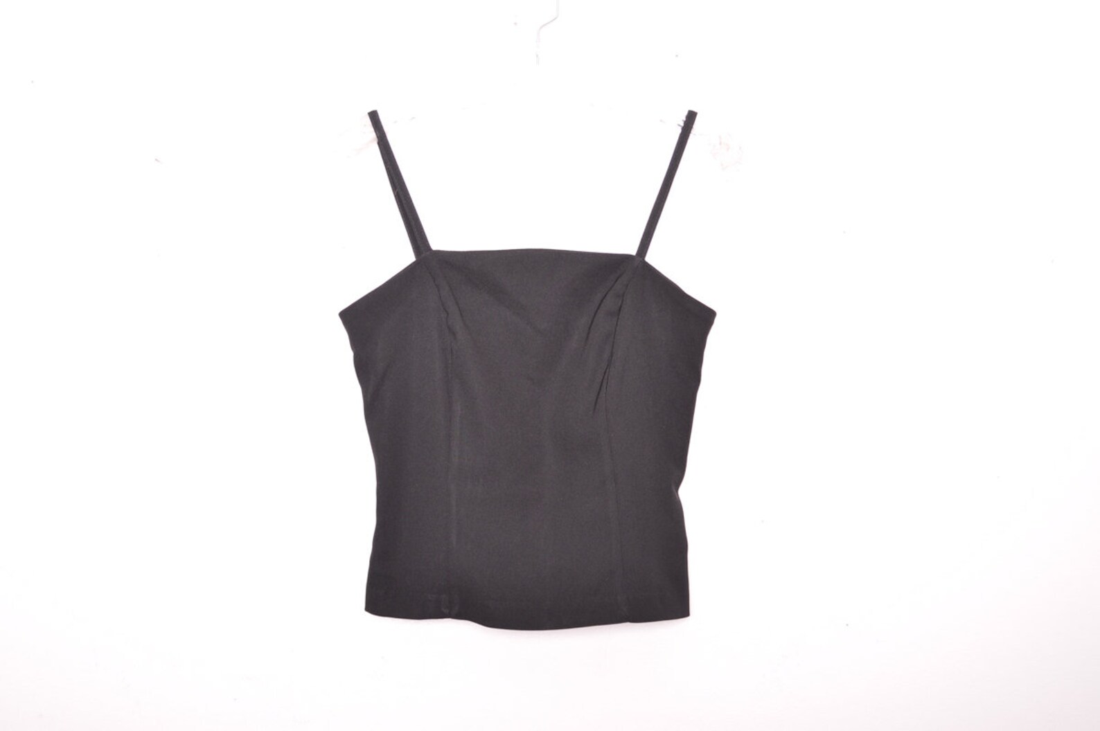 black y2k tank top