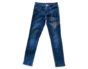 Vintage Baby Phat Jeans Size 29 Fits W31xl32.5 Phat Farm Bootcut