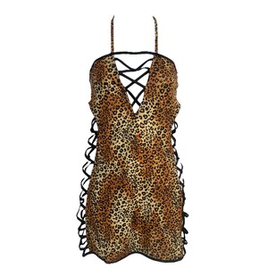 Y2K Black One Piece Bra Mini Dress Cut Out Sides Festival Grunge Low Waisted Lingerie Backless Body Con Stretchy Slip Dress   Small