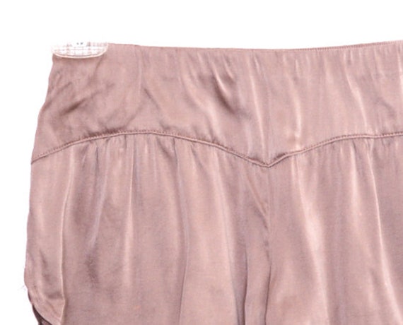 Y2K Silk Shorts French Knicker Shorts 2000's Low … - image 5