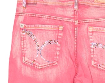 Y2K Pink Jeans Flare Denim Jeans Rhinestone Pockets Low Waisted Flare Pants Bootcut Jeans Rave Romantic Y2k 2000's Jeans M - Etsy Y2K Pink Jeans Flare Denim Jeans Rhinestone Pockets Low Waisted Flare Pants Bootcut Jeans Rave Romantic Y2k 2000's Jeans M - Etsy