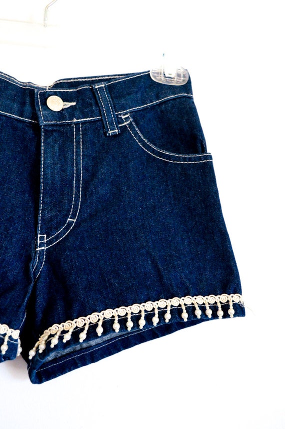 80's Shorts 80s Denim Shorts  Stonewash Jeans Hot… - image 3