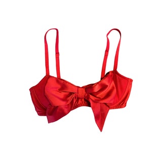 Buy Shiny Red Bra Online In India -  India