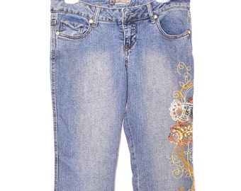 パンツ Y2K 00s archive embroidery flare jeans Y2K 00s archive embroidery flare jeans