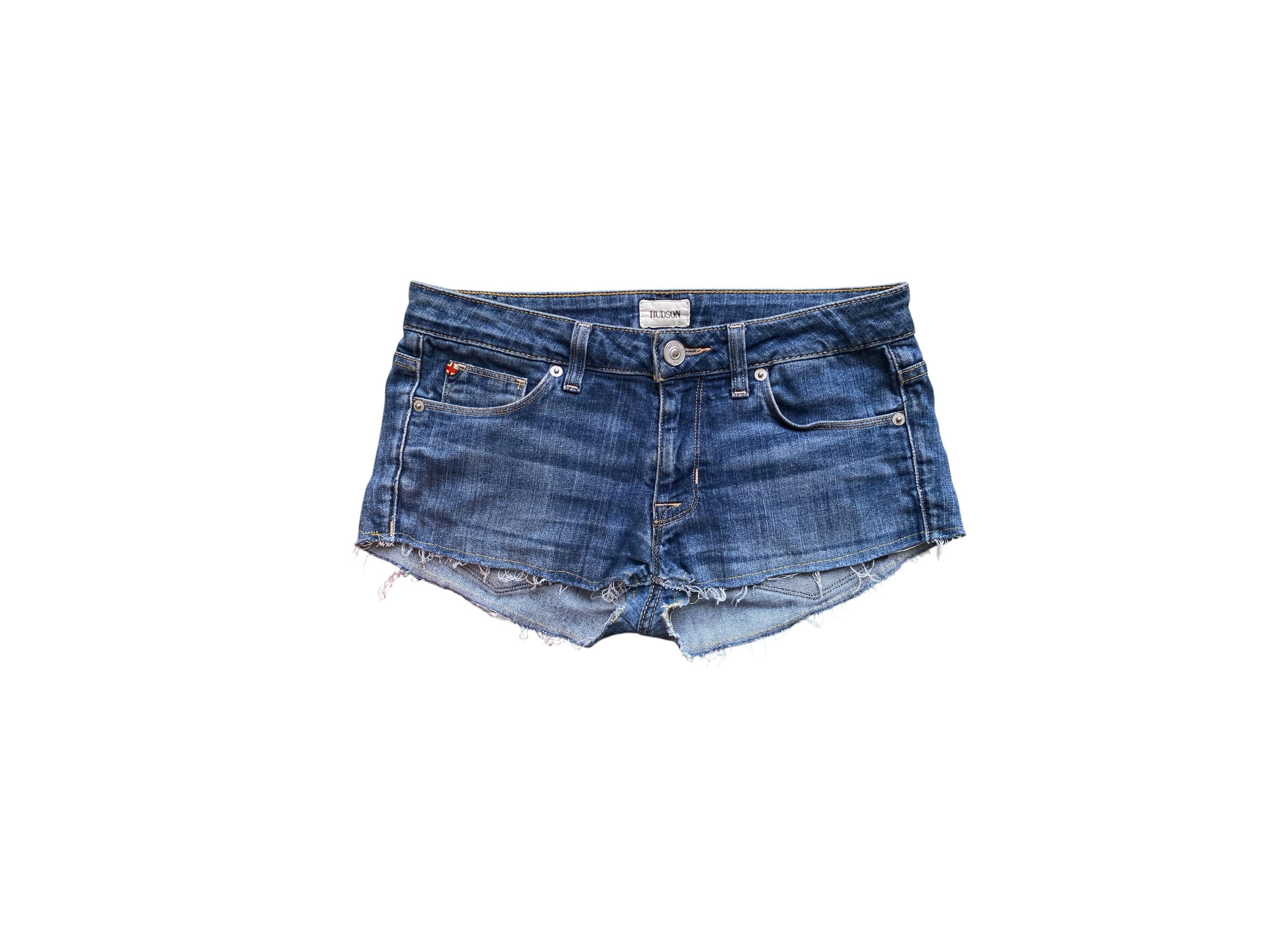 00s ifsixwasnine mudmax denim shorts y2k