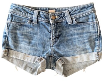 Y2K Denim Shorts Low Waisted Blue Jean Short 00s Mini Party Y2K Denim Shorts Low Waisted Blue Jean Short 00s Mini Party