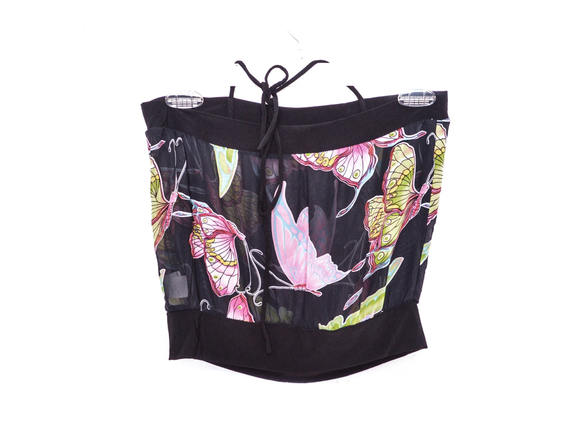 y2k butterfly halter top