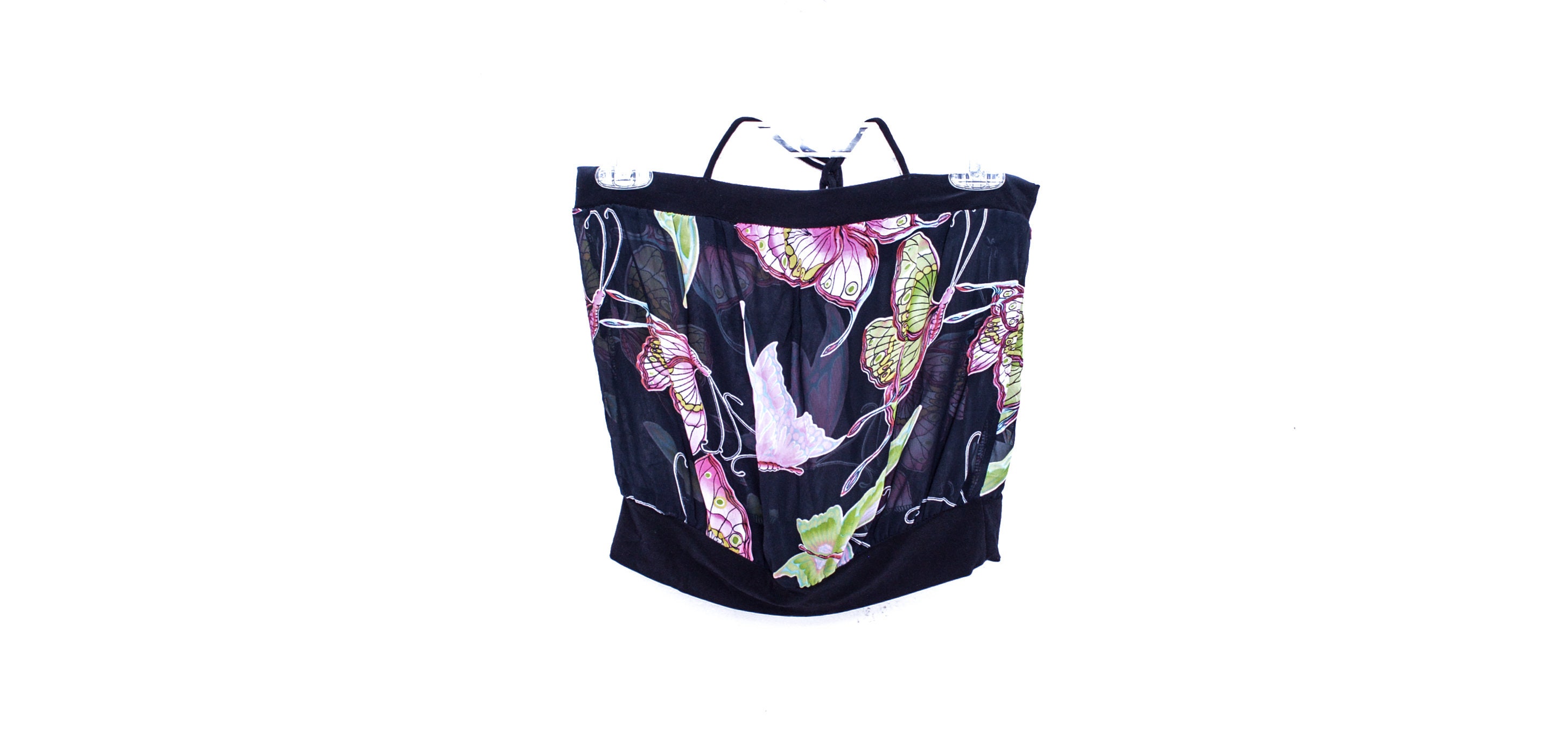 y2k butterfly halter top