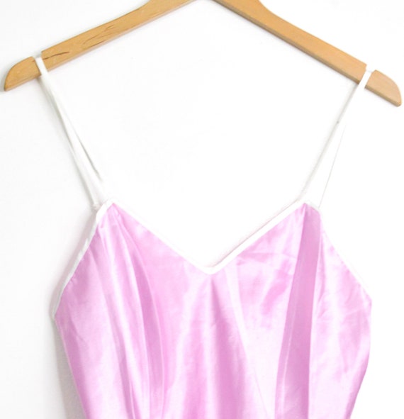 Purple Satin Silky Tank Y2K Top  Camisole Satin T… - image 5